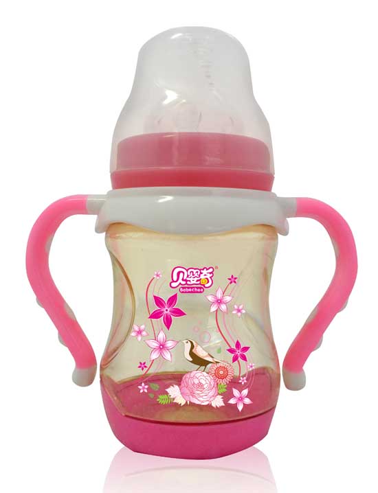 貝嬰奇PPSU雙柄自動(dòng)奶瓶小鳥(niǎo)