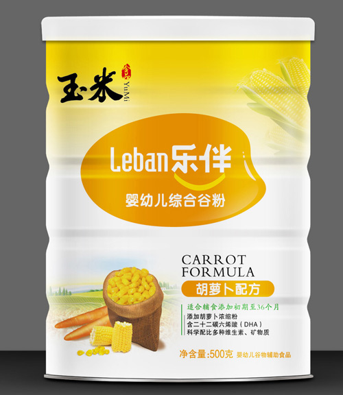 樂伴胡蘿卜配方玉米谷粉500克