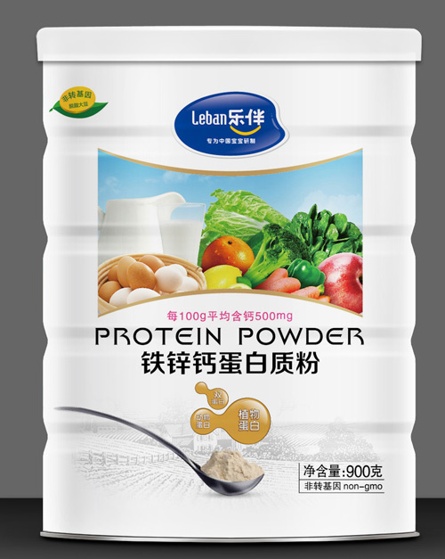 樂(lè)伴鐵鋅鈣蛋白質(zhì)粉900克