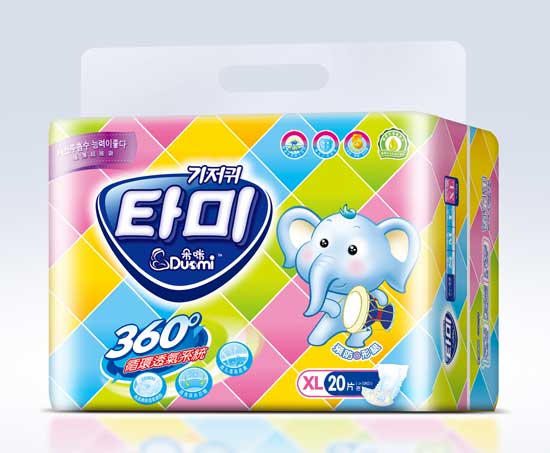 朵咪小包XL碼極薄超能吸紙尿片