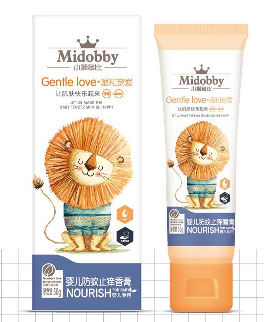 小獅多比yinge防蚊止癢香膏(香茅本草精油)50g