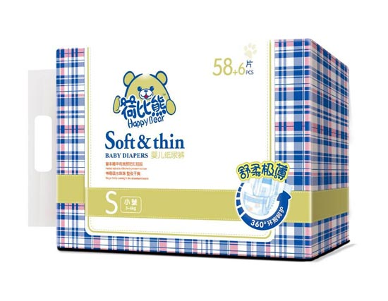 荷比熊yinge紙尿褲S58+6片