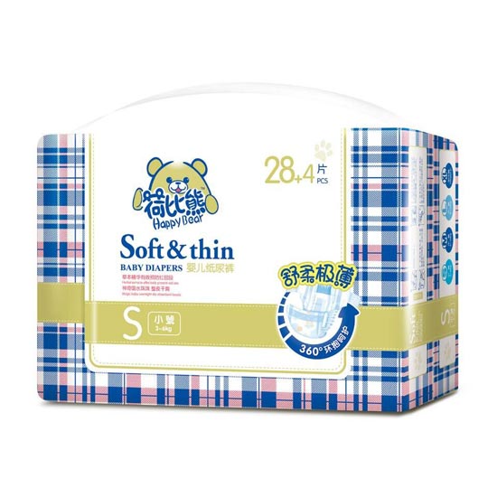 荷比熊yinge紙尿褲S28+4片