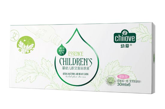 幼愛yingye陳艾泡浴原液套盒健膚型