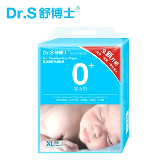 舒博士超級薄yinge紙尿褲XL18片