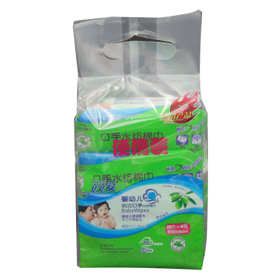 安安愛(ài)yingye倍潔水紡棉巾便攜裝