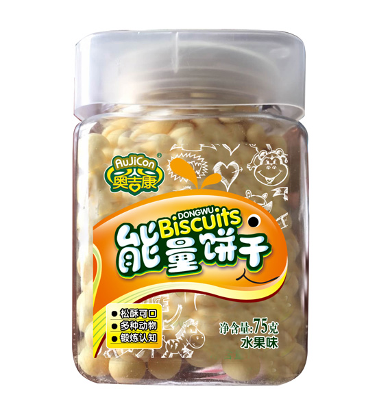 奧吉康yinge水果味能量餅干