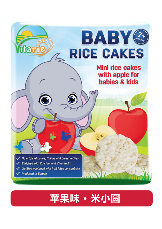 米小圓米餅蘋(píng)果味