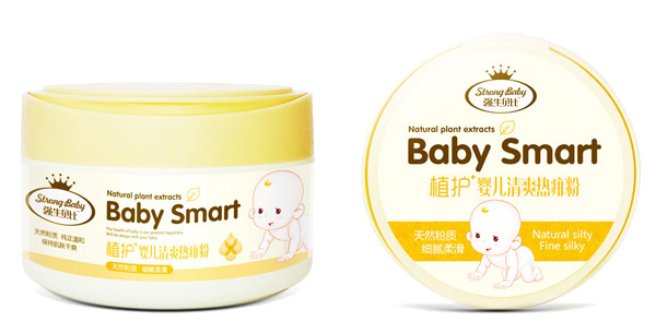 強(qiáng)生貝比yinge清爽熱痱粉140g