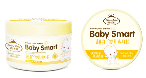 強生貝比yinge爽身粉100g