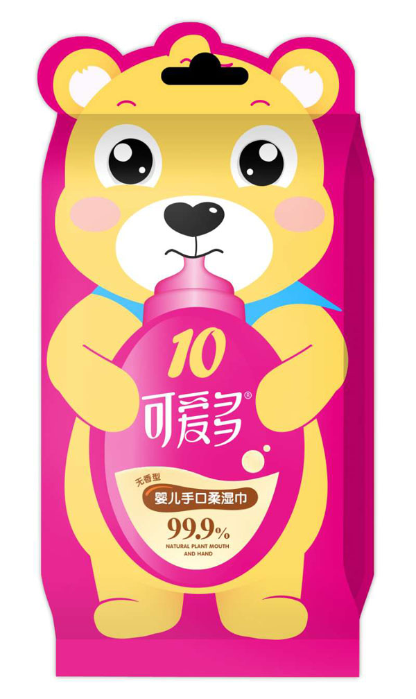 可愛多yinge手口柔濕巾