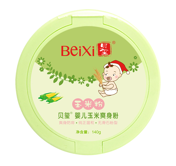 貝璽yinge玉米爽身粉(140g)