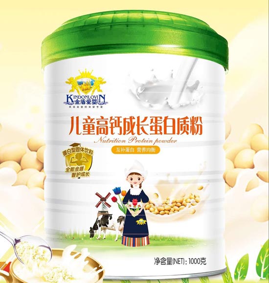 金盾愛嬰兒童高鈣成長蛋白質(zhì)粉