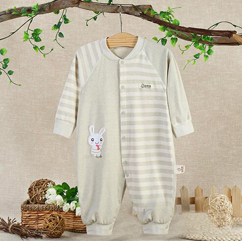 蓓琪兔yinge服飾2015秋冬新品彩棉系列系扣哈衣0