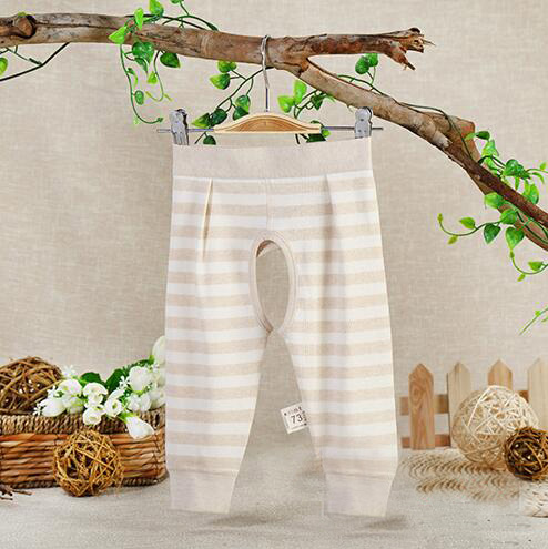 蓓琪兔yinge服飾2015秋冬新品彩棉系列新生兒開襠褲0