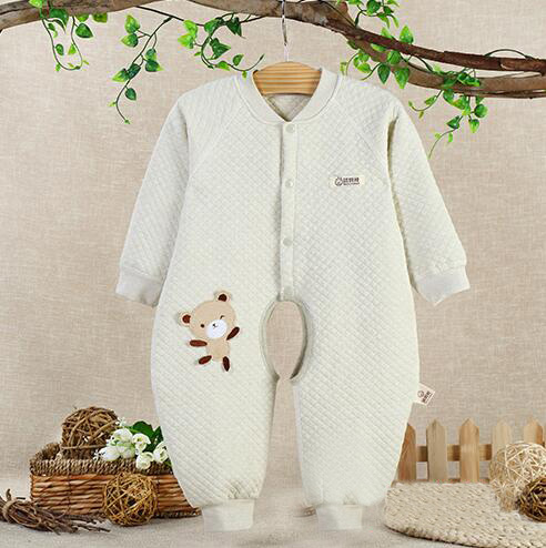 蓓琪兔yinge服飾2015秋冬新品加絲系列開檔哈衣0