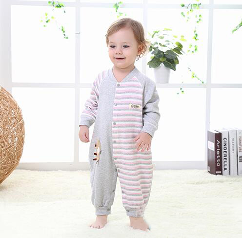 蓓琪兔yinge服飾2015秋冬新品舒絨系列系扣哈衣0