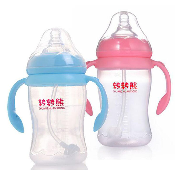 轉轉熊yinge寬口徑PP塑料奶瓶180ml