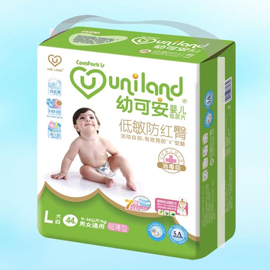 幼可安超薄yinge紙尿褲L碼44入