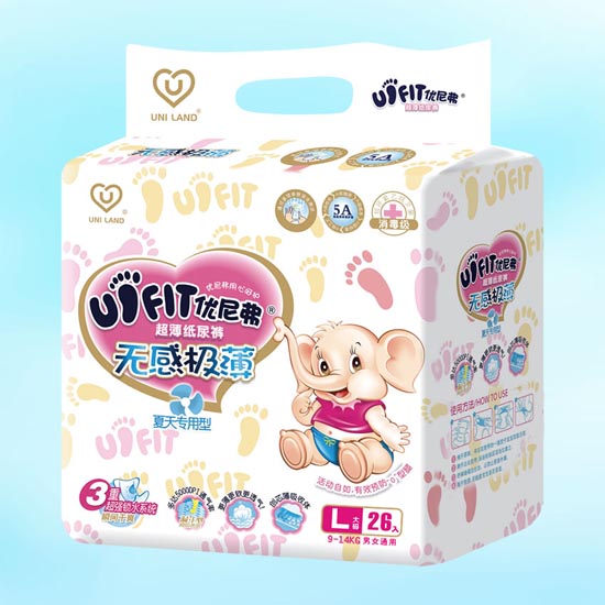 優(yōu)尼弗無感極薄yinge紙尿褲L碼26入