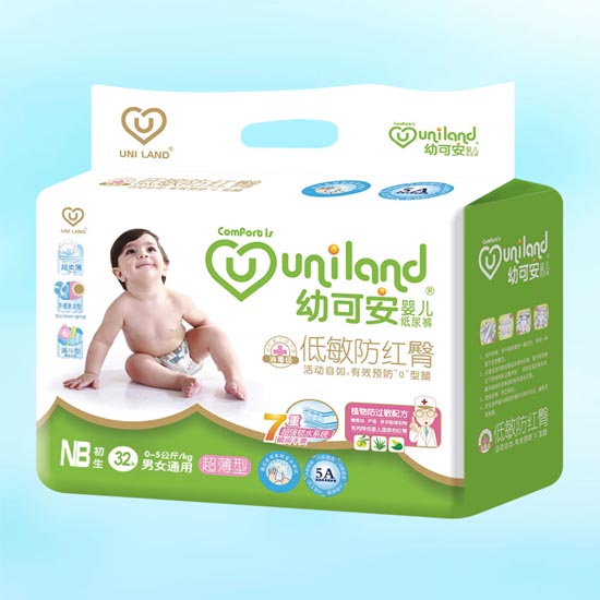 幼可安超薄嬰兒紙尿褲NB碼32入