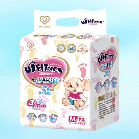 優(yōu)尼弗無感極薄yinge紙尿片M碼24入