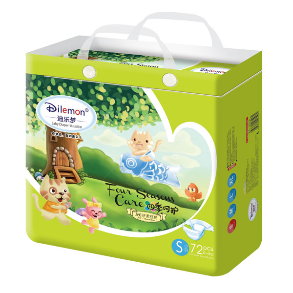 迪樂夢(mèng)纖柔舒爽yinge紙尿褲大包S72
