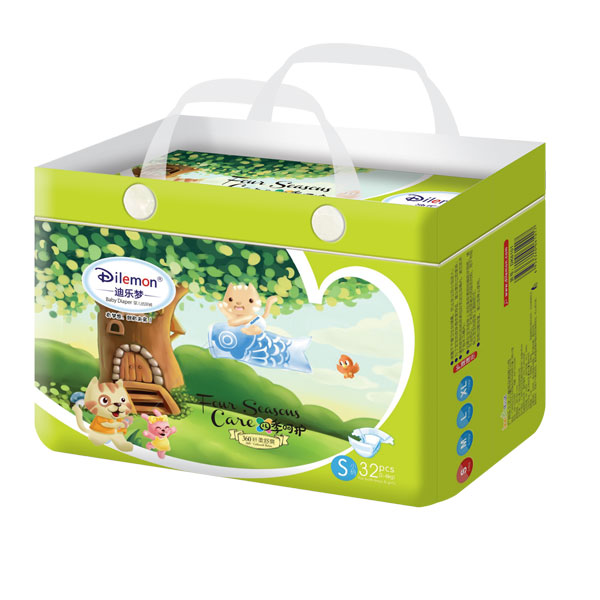 迪樂夢(mèng)纖柔舒爽yinge紙尿褲中包S32