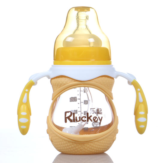 樂(lè)起180ml防摔玻璃奶瓶