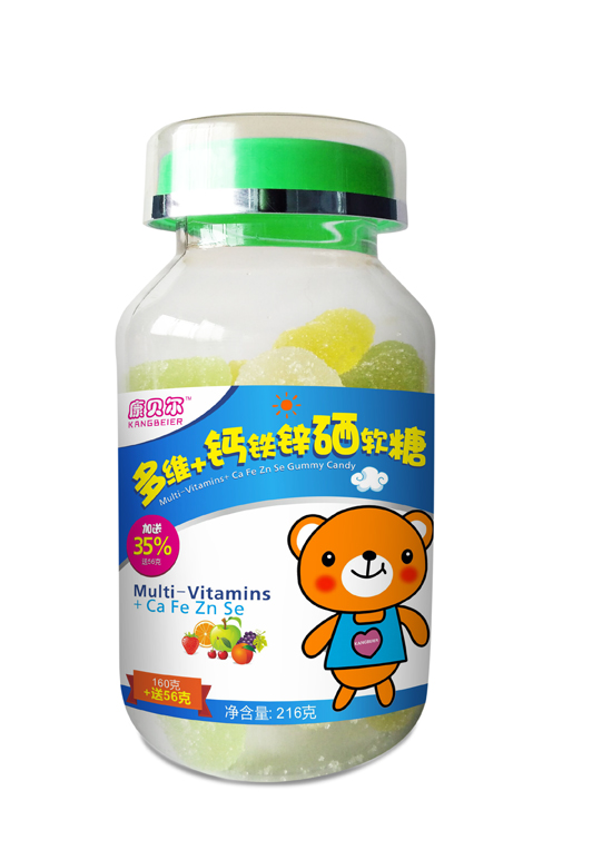 康貝爾多維+鈣鐵鋅硒軟糖