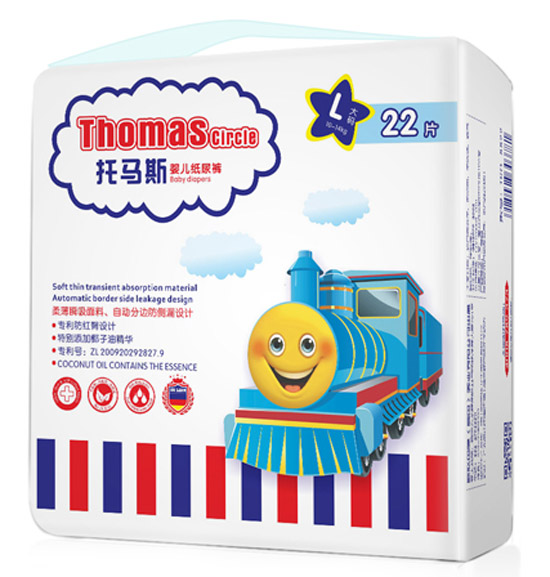 托馬斯小包紙尿褲L22片