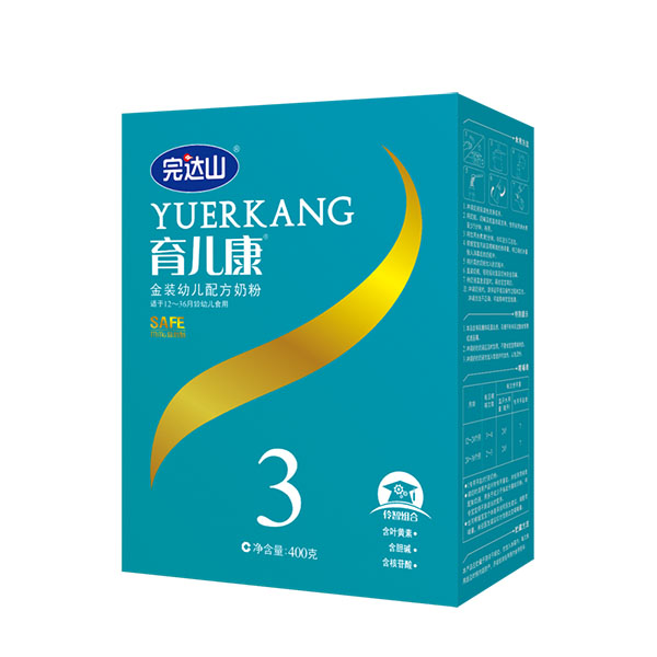 完達山育兒康金裝youe配方奶粉(3段)盒