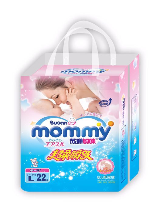 蘇珊媽咪超柔瞬吸yinge紙尿褲L碼22片