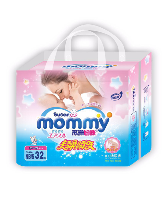蘇珊媽咪超柔瞬吸yinge紙尿褲S碼32片