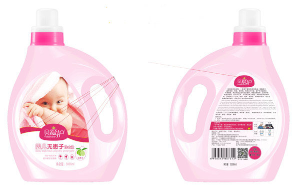 貝愛護(hù)yinge無患子洗衣液3008ml