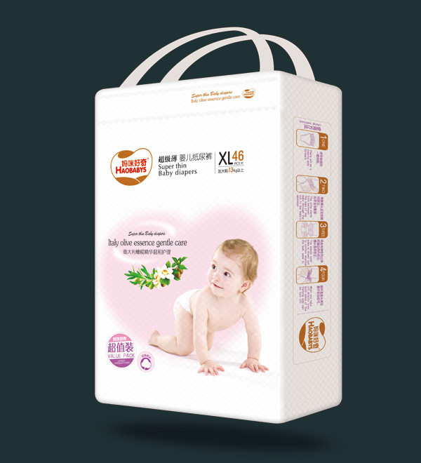 媽咪好奇超薄yinge紙尿看XL碼46片