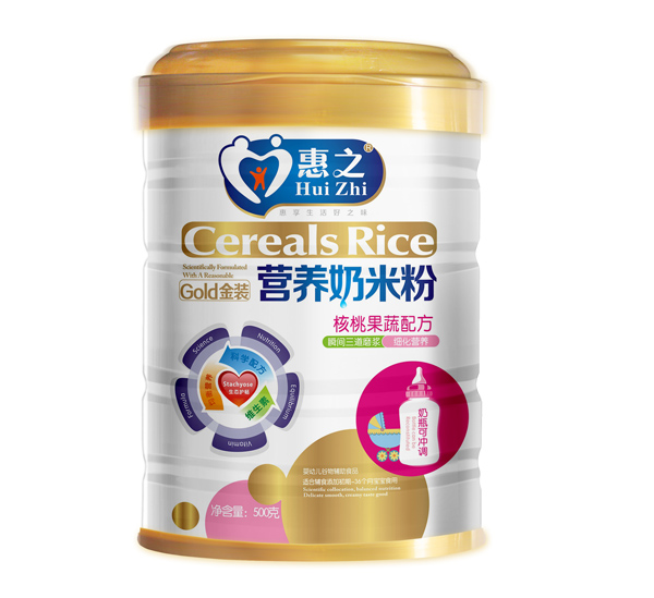 惠之核桃果蔬奶米粉鐵聽(tīng)