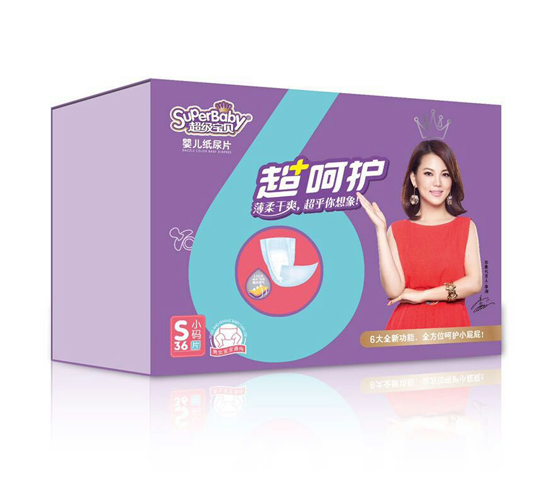 超級寶貝超呵護(hù)yinge紙尿片S碼36片