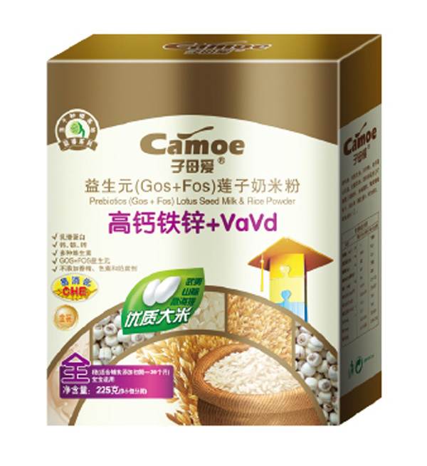 子母愛yingy益生元蓮子奶米粉高鈣鐵鋅盒裝