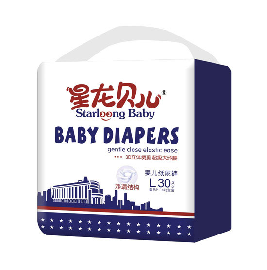 星龍貝兒嬰兒紙尿褲30L