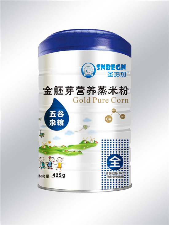 圣培加金胚芽營(yíng)養(yǎng)蒸米粉五谷雜糧配方罐裝