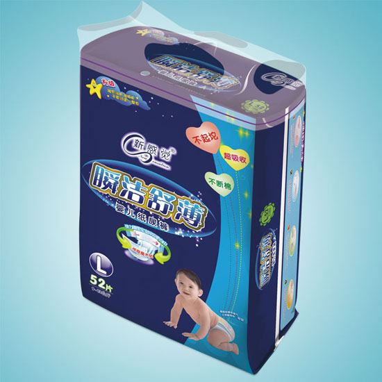 新感覺瞬潔舒薄yinge紙尿褲L碼52片