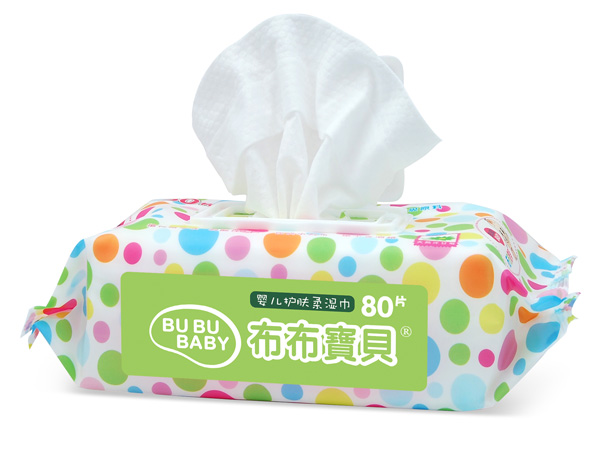 布布寶貝yinge柔膚濕巾綠色側(cè)