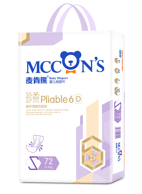 麥肯熊珍柔yinge紙尿片S72片
