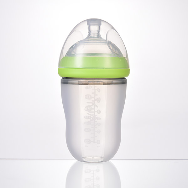 優(yōu)噯8安廣口全硅膠奶瓶(240ml)
