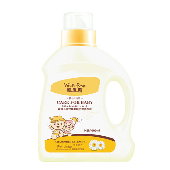 唯昵熊yingye洋甘菊柔順護(hù)理洗衣液1000ml