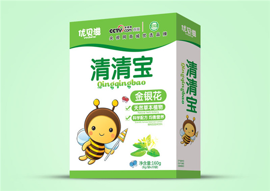 優(yōu)貝滋金銀花清清寶盒裝