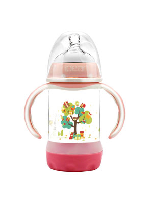 愛貝爾時(shí)尚防爆玻璃奶瓶150ML