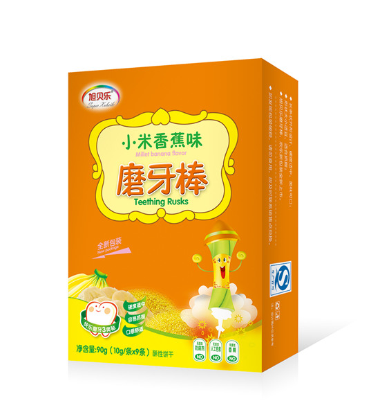 旭貝樂(lè)磨牙棒(小米香蕉味)