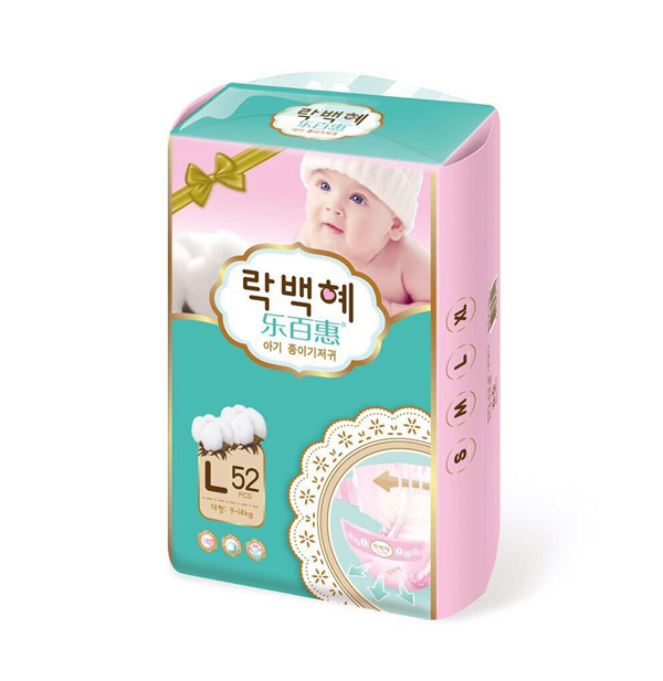 樂(lè)百惠紙尿褲L碼52片